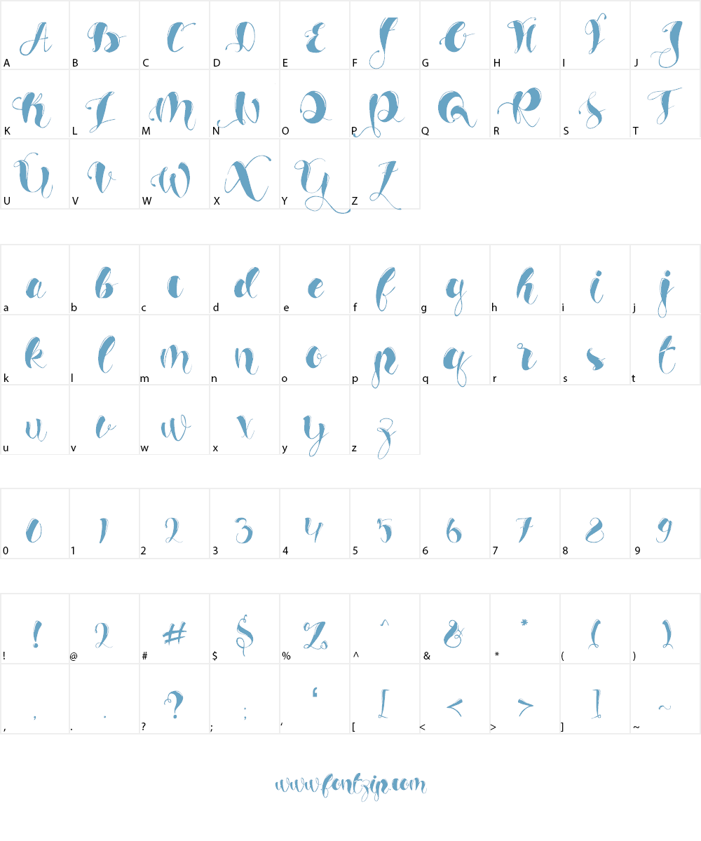 ghost inline Font Character